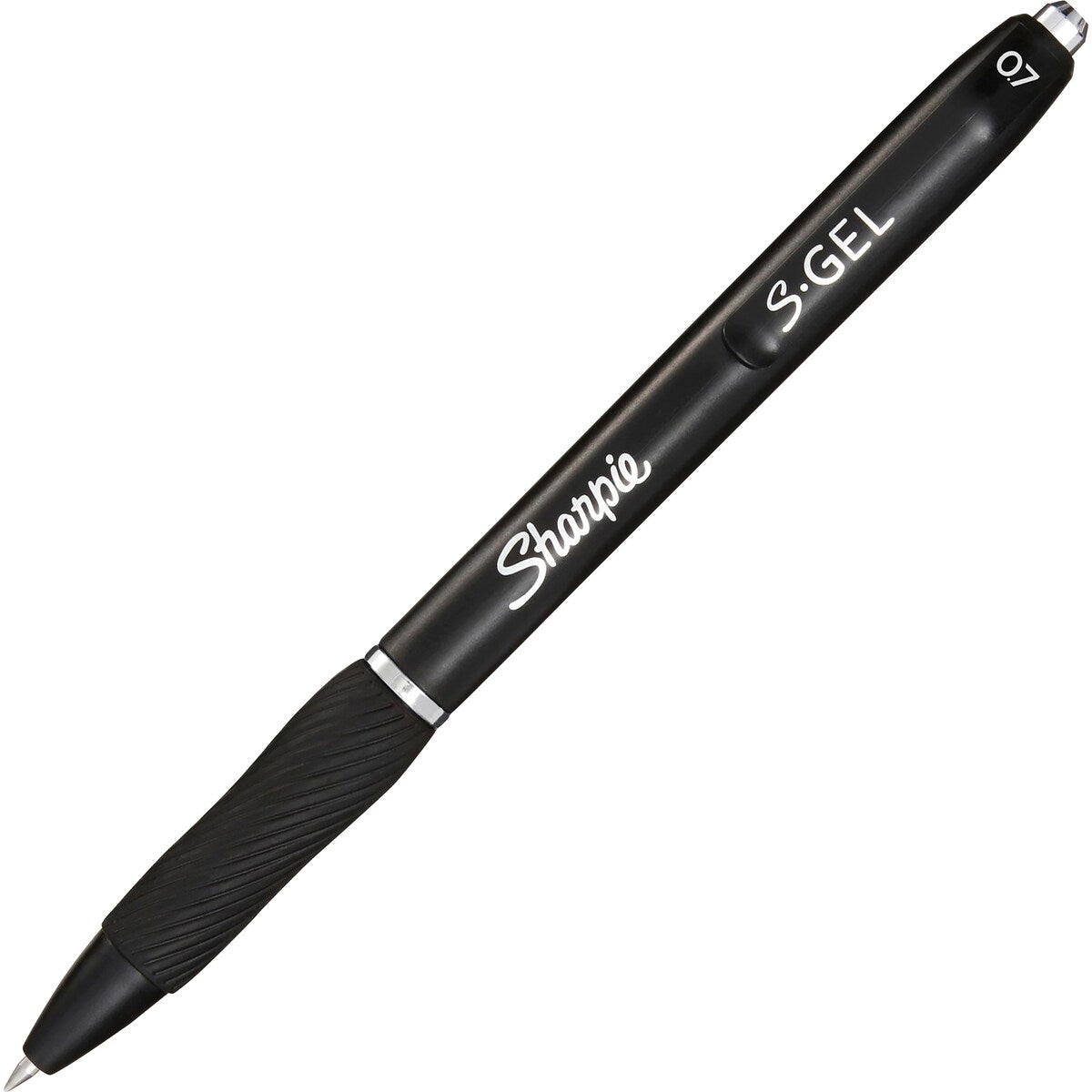 Sharpie S-Gel 0.7mm Gel Pens Black 2 Pack