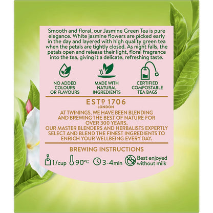 Twinings Jasmine Green Tea Bags 10 Pack