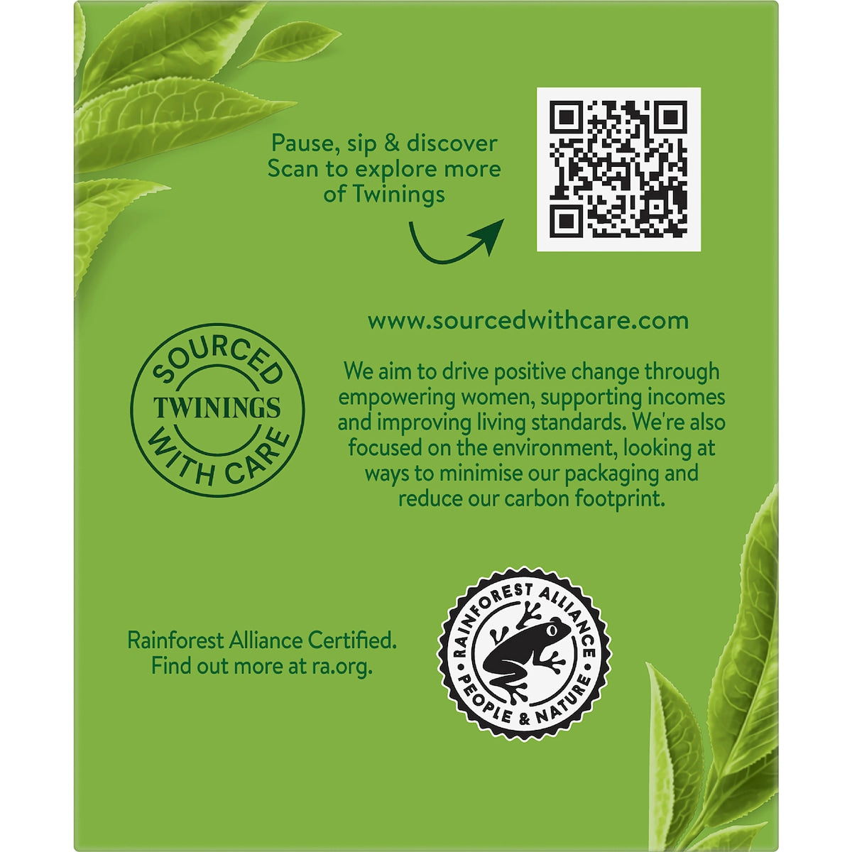 Twinings Jasmine Green Tea Bags 10 Pack