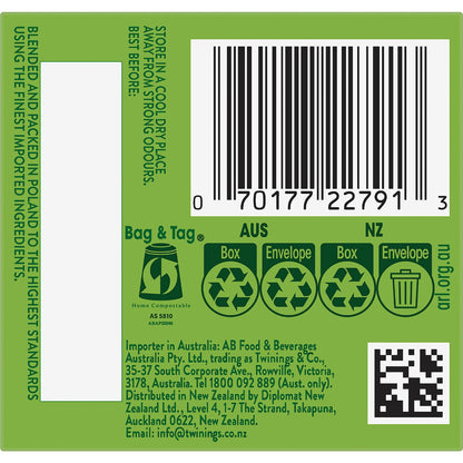 Twinings Jasmine Green Tea Bags 10 Pack