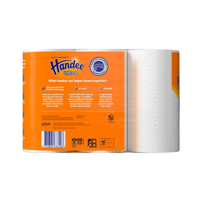 Handee Ultra Paper Towels White - 3 pack