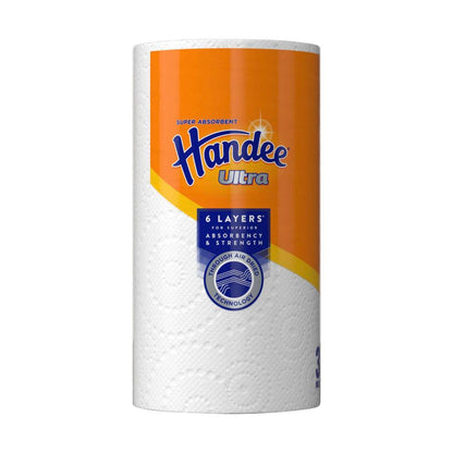 Handee Ultra Paper Towels White - 3 pack