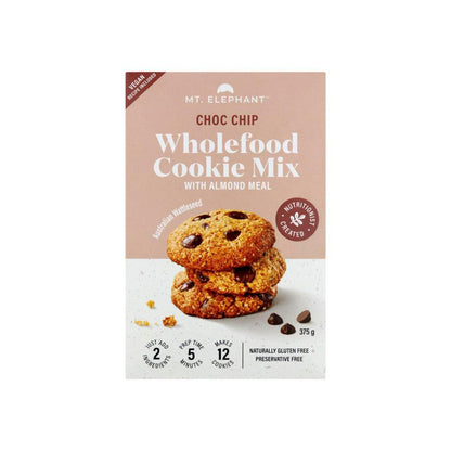 Mt. Elephant Wholefood Cookie Mix Vanilla Choc Chunk - 375g