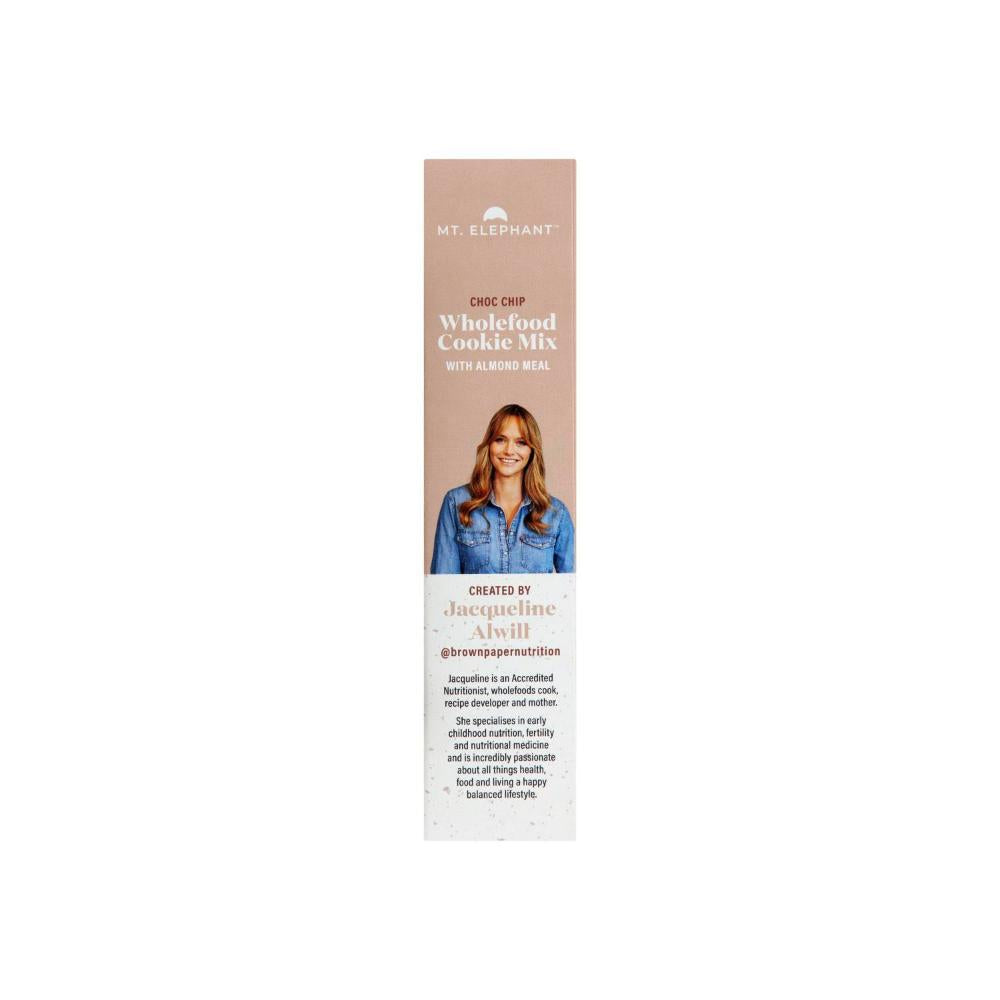 Mt. Elephant Wholefood Cookie Mix Vanilla Choc Chunk - 375g