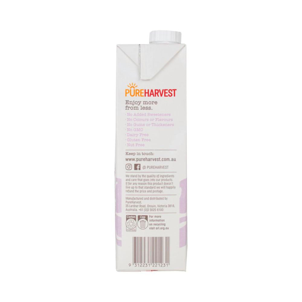 Pureharvest Organic Soy Unsweetened Long Life Milk Uht - 1L
