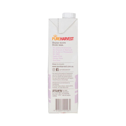 Pureharvest Organic Soy Unsweetened Long Life Milk Uht - 1L