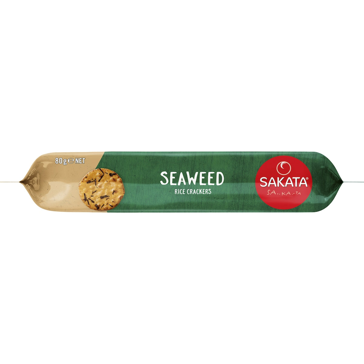 Sakata Rice Crackers Seaweed Snack 80g