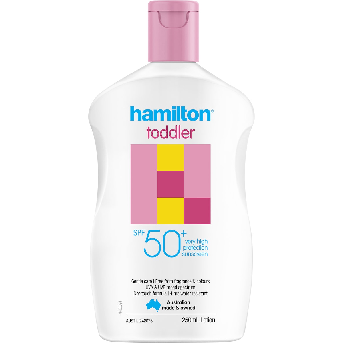 Hamilton Spf 50+ Toddler Sunscreen Lotion 250ml