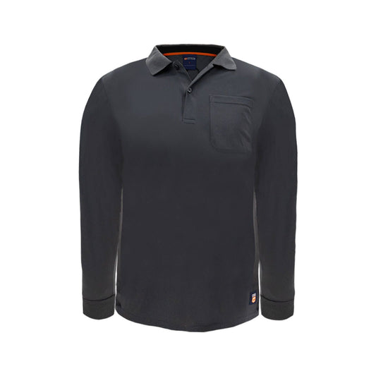 Citeco Grey Dry Fit Long Sleeve Polo - 2XL