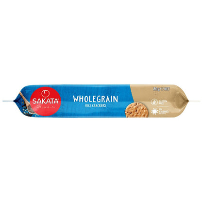 Sakata Wholegrain Rice Crackers Original 80g