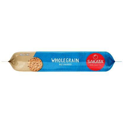 Sakata Rice Crackers Wholegrain Original Snack 80g