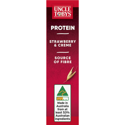 Uncle Tobys Strawberries & Creme Protein Muesli Bars 5 Pack