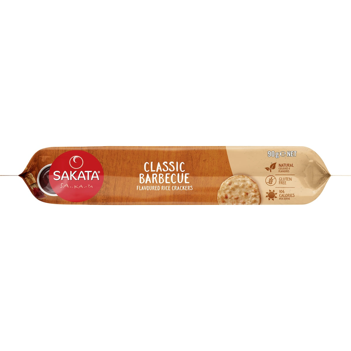 Sakata Rice Crackers Barbeque Snack 90g