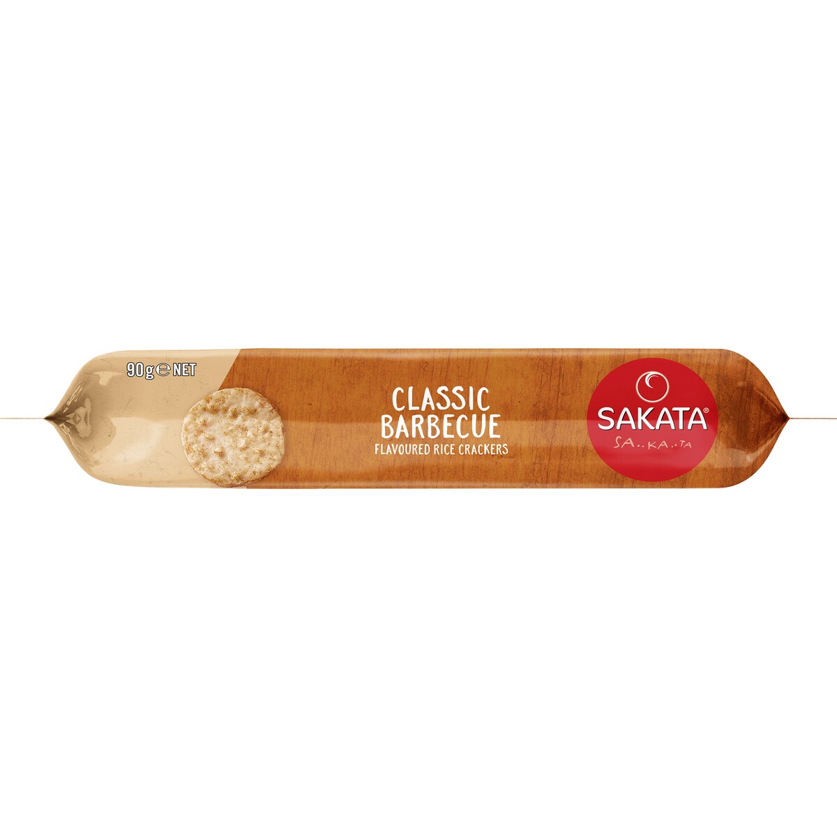Sakata Rice Cracker Biscuits BBQ 90g