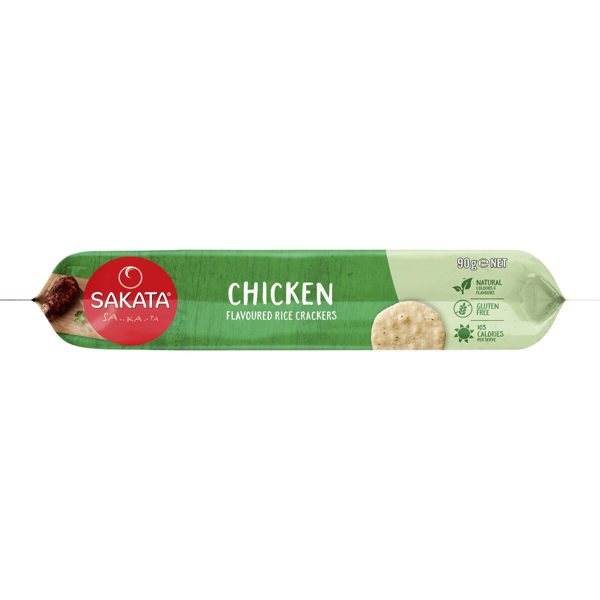 Sakata Rice Cracker Biscuits Chicken 90g