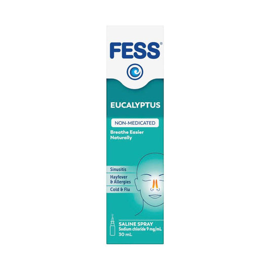 Fess Nasal Saline Spray Eucalyptus - 30mL