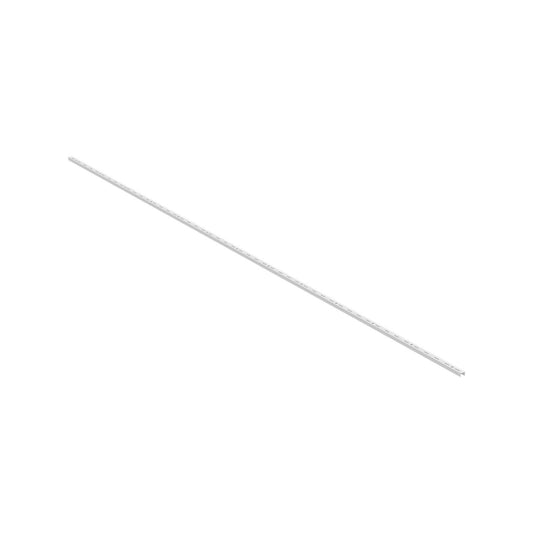 Flexi Storage Home Solutions 2500mm White Basic Shelving Single Slot Wall Strip