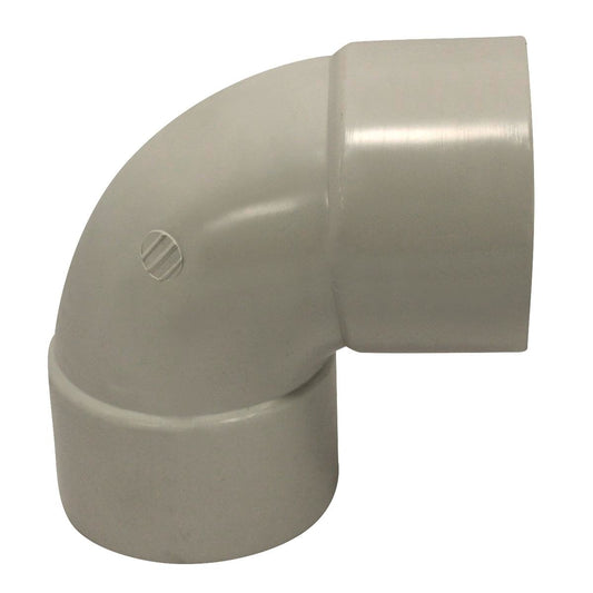 Holman DWV PVC Bend - 65mm - PVC - Female & Female 88 Deg