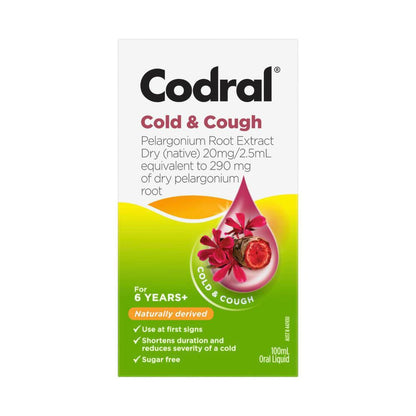 Codral Cold & Cough Liquid - 100mL