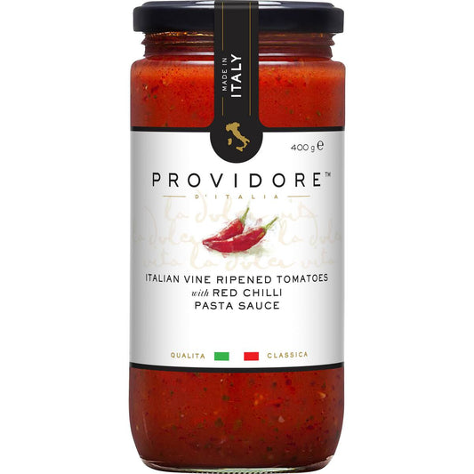 Providore Vine Ripened Tomato Pasta Sauce With Red Chilli 400g