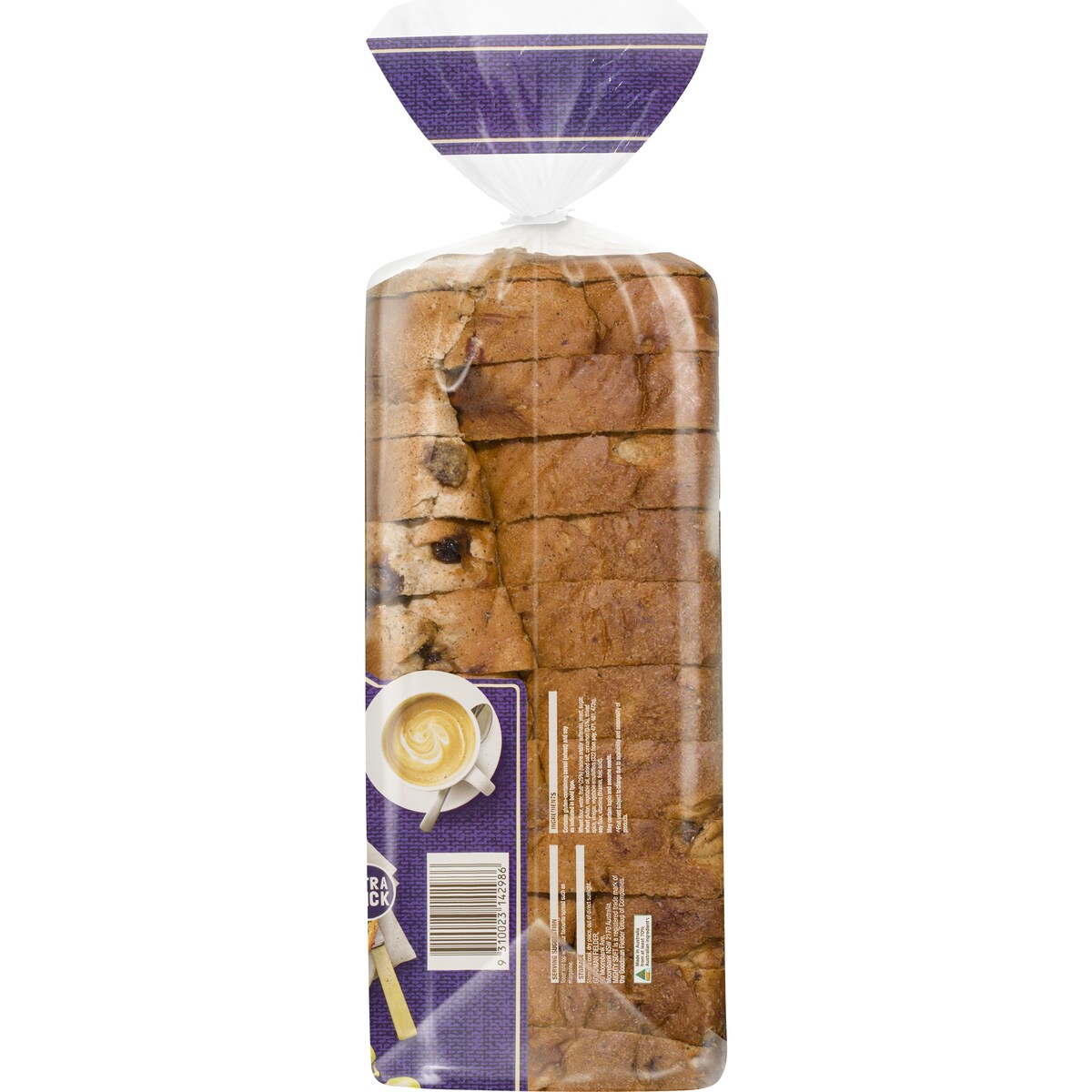 Mighty Soft Fruit Loaf Cafe Style 600g