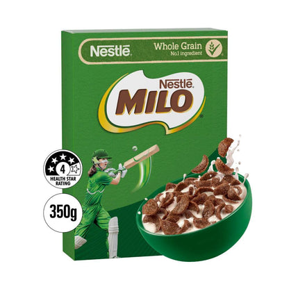 Nestle Milo Whole Grain Energy & Fibre Breakfast Cereal - 350g