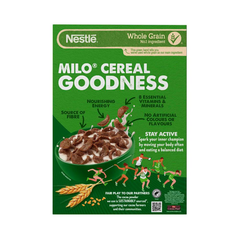 Nestle Milo Whole Grain Energy & Fibre Breakfast Cereal - 350g