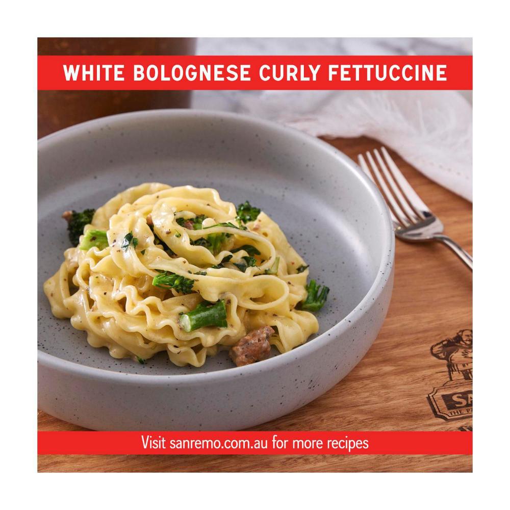 San Remo Curly Fettuccine Pasta No 80 - 500g