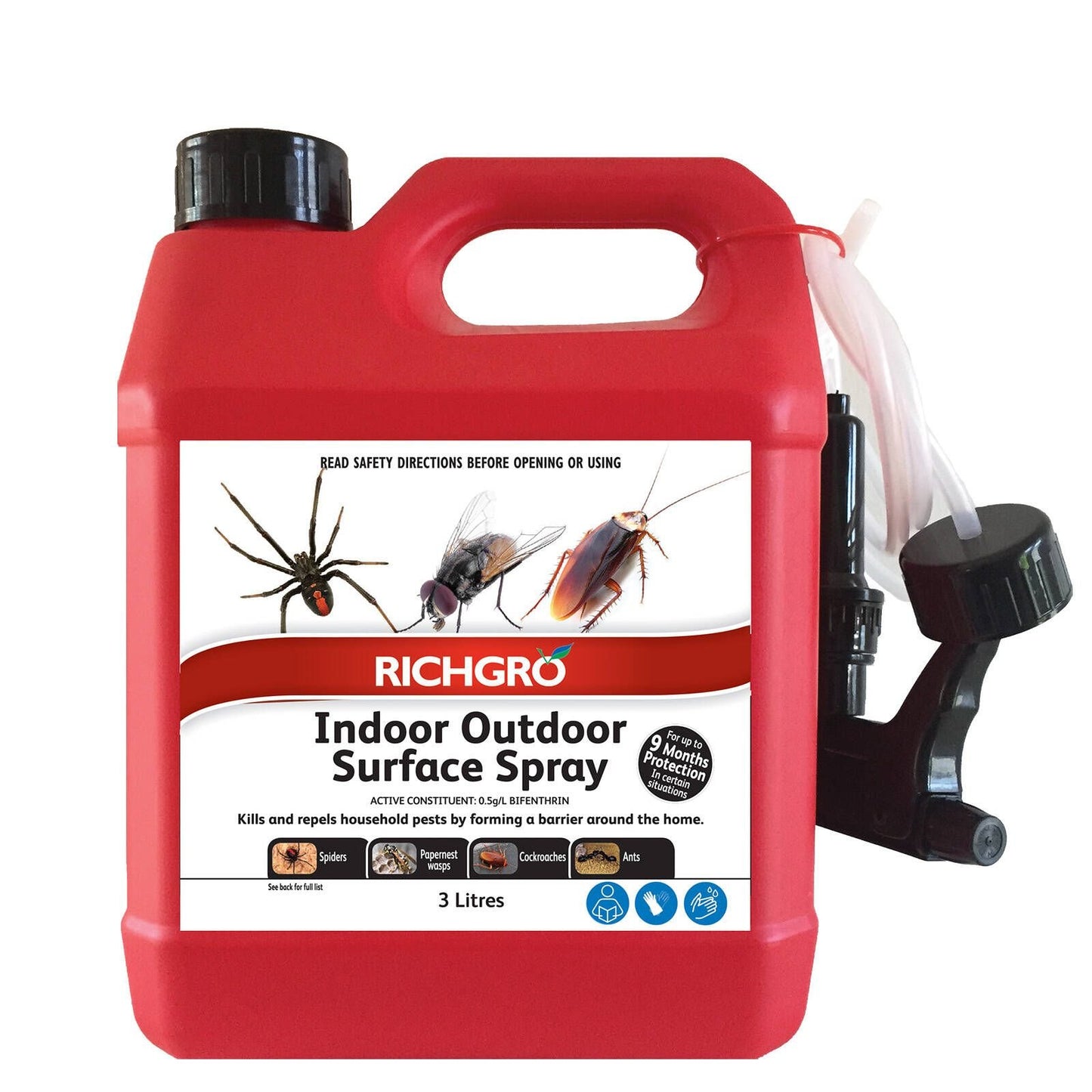Richgro Indoor Outdoor Surface Spray 3L
