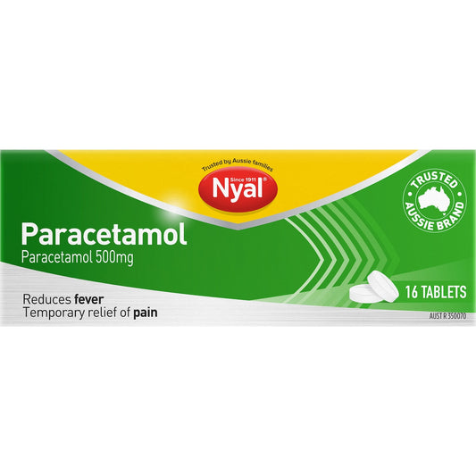 Nyal Paracetamol 500mg Tablets 16 Pack