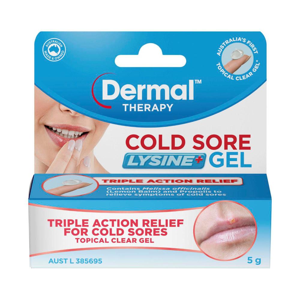 Dermal Therapy Cold Sore Lysine+ Gel - 5g