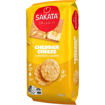 Sakata Rice Crackers Cheese Snack 90g