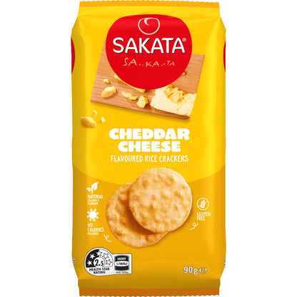 Sakata Rice Crackers Cheese Snack 90g