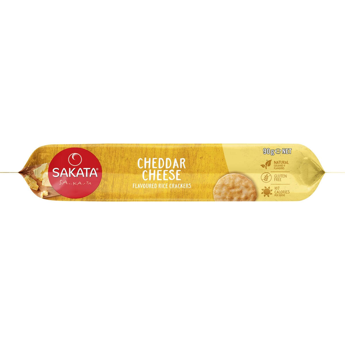 Sakata Rice Cracker Biscuits Cheese 90g