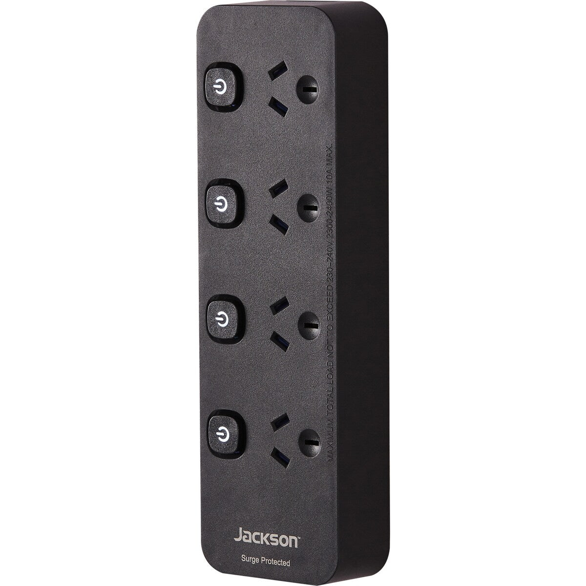 Jackson 4 Outlet Surge Protected Powerboard With 1 Metre Lead each