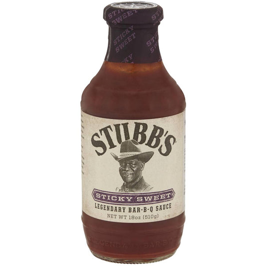 Stubb's Sticky Sweet Bbq Sauce 510g