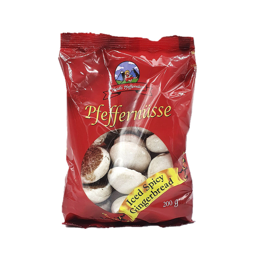 Heidi Iced Spicy Gingerbread Pfeffernusse - 200g