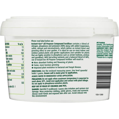 Yates Instant Grow All Purpose Plant Fertiliser 700g