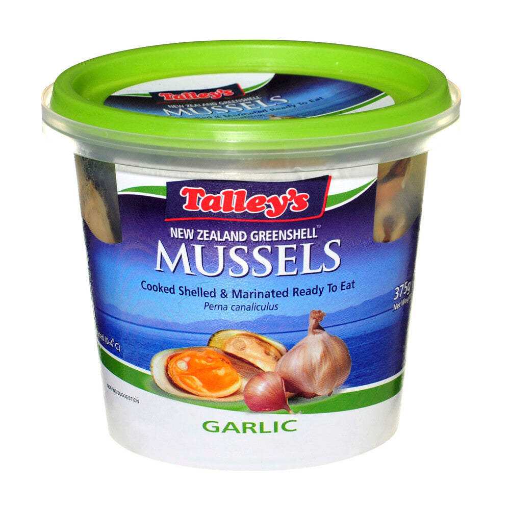 Talley's Mussels Garlic - 375g
