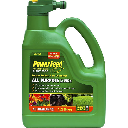 Seasol Powerfeed All Purpose Plant Fertiliser Hose On - 1.2L