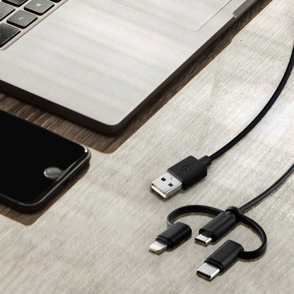 Antsig 3 in 1 USB Cable - 1m