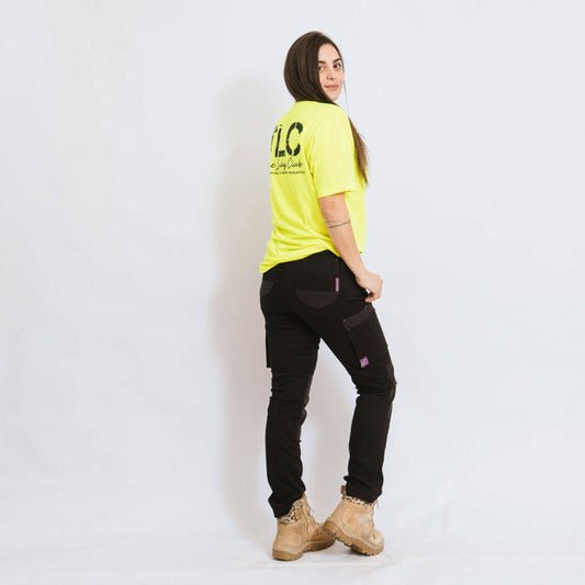 Green Hip Skinny Flex Pants - Size 12 - Black