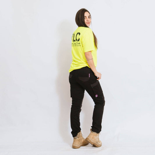 Green Hip Skinny Flex Pants - Size 16 - Black