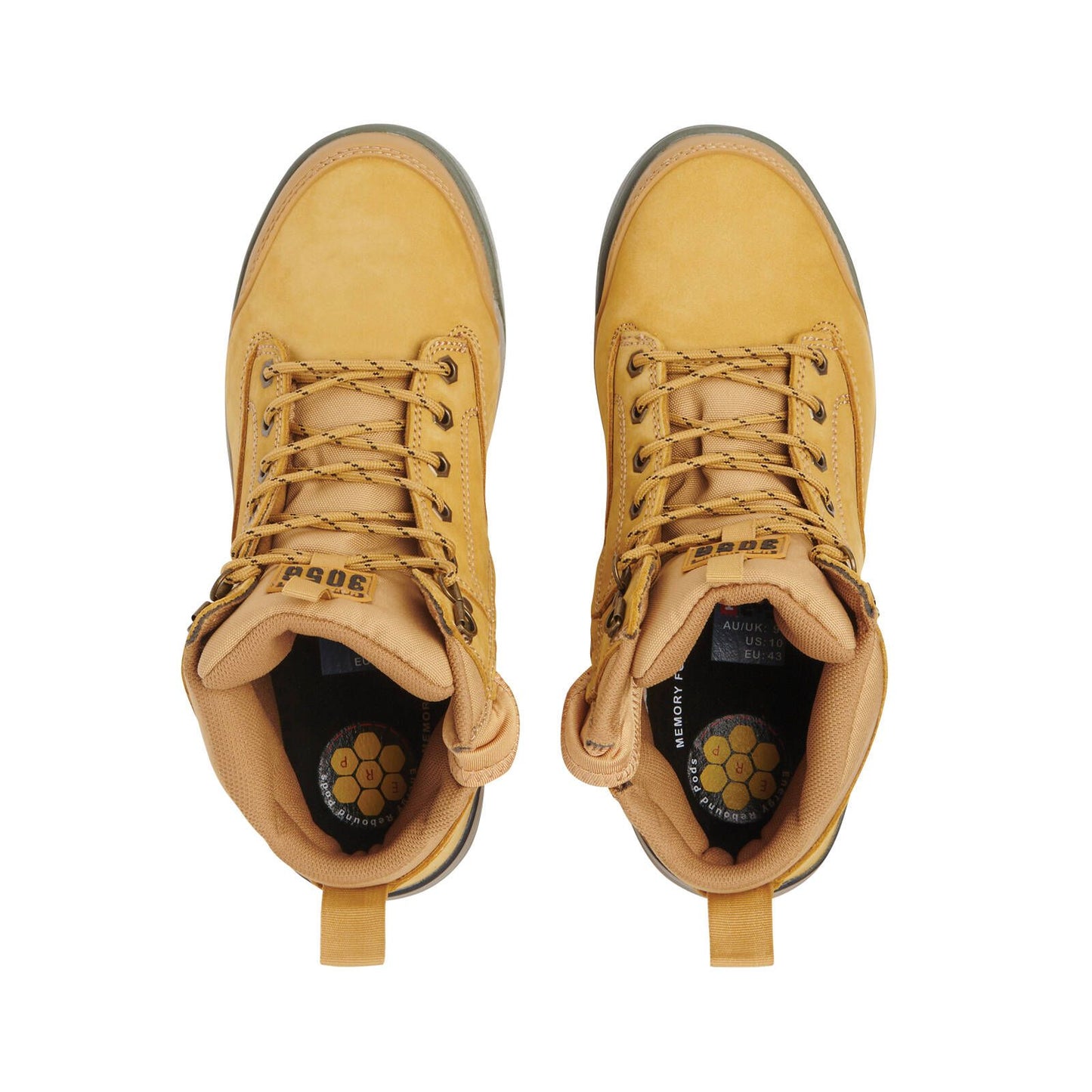 Hard Yakka 3056 Safety Boot - Size 11 - Wheat