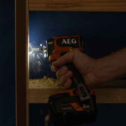 AEG Fusion Stealth Impact Driver Kit - 18V - 4Ah