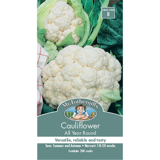 Mr Fothergill Cauliflower Seeds