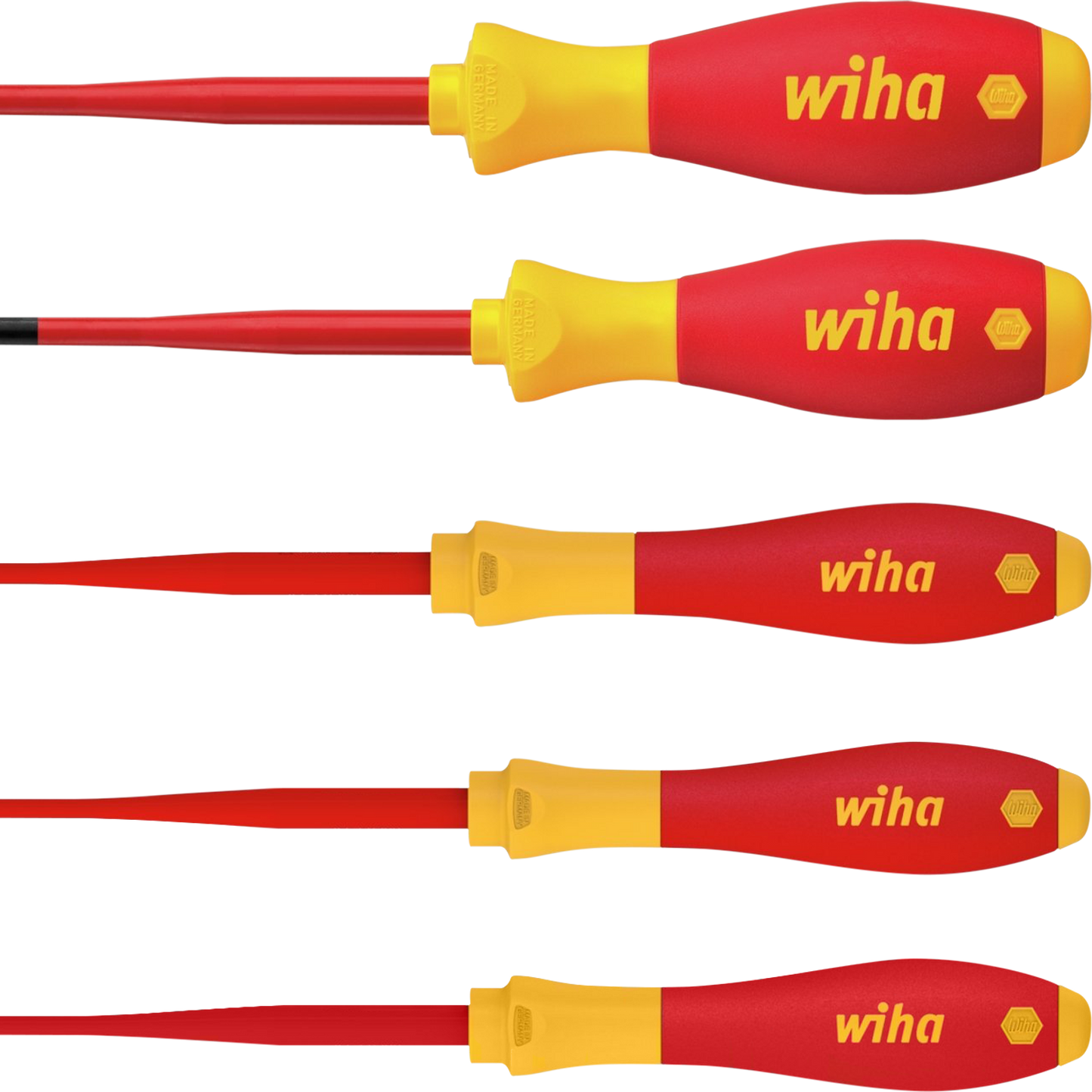 Wiha Insulated VDE Screwdriver Set - 5 Piece