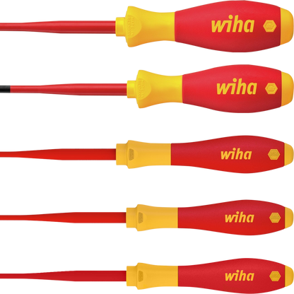 Wiha Insulated VDE Screwdriver Set - 5 Piece