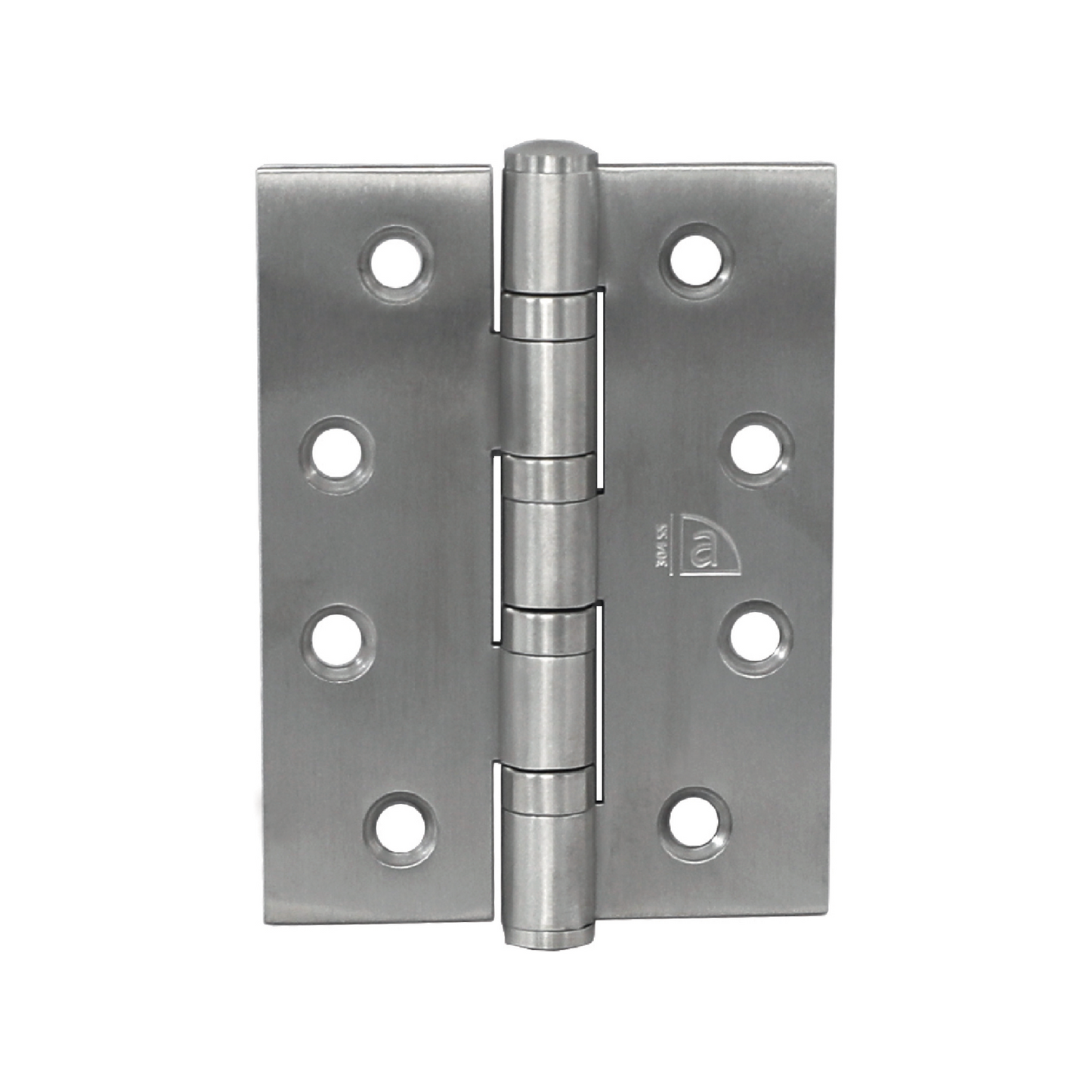 Austyle Heavy Duty Hinge - 100 x 75mm - Satin Chrome - 2 Pack