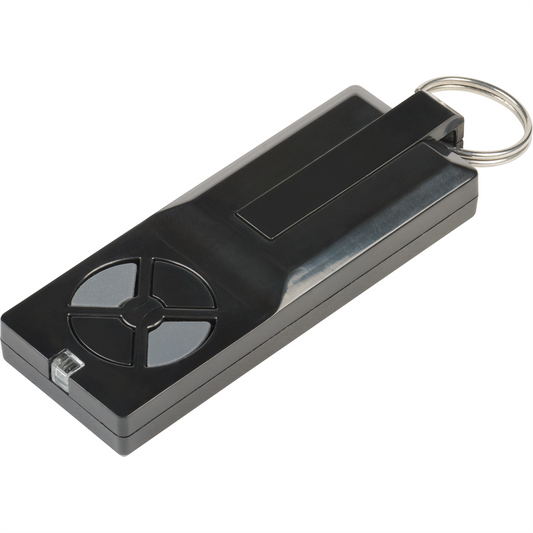 Homentry Key Ring Remote Control - 9mm x 94mm x 25mm - Plastic - 2 Button